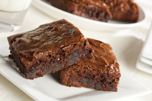 Fresh Homemade Chocolate Brownie